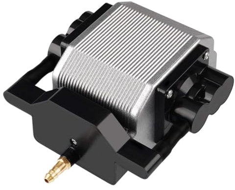 Sharplace Aquarium-Luftpumpe, Mini-Luftpumpe, 16 W, Sauerstoffmaschine für Aquarien, leistungsstarke Luftpumpe für Restaurants, Meeresfrüchte, 12 V