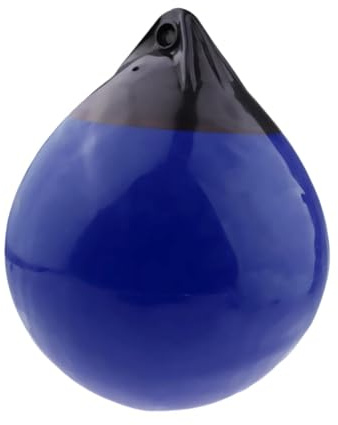 F Fityle Boya de para Bote Inflable de PVC, Accesorio Multifuncional para veleros y Barcos de esquí con Orificio para, boya de Anclaje de 30 x 35, Azul
