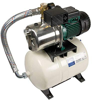 DAB Aquajet-Inox 112/20 M Hauswasserwerk - 3.600L/Std. - 1400W - Förderhöhe 62 m - Automatische Ein- / Ausschaltung - Rostfreier Stahl