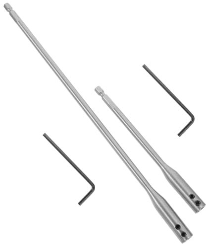 DIYEAH Rallonge De Foret Métal Jeu Extensions De Forets Avec Clé Outil à Main Pour Perçage Vissage