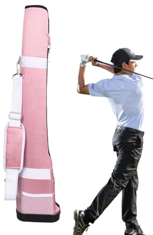 Sac de Golf léger - Housse de Golf de Voyage Facile à Transporter avec Sangle réglable | Sac de Golf Ultra léger de Haute Performance pour, Filles, Organisateur Portable du Club de Golf pour