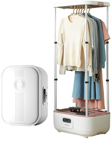 AiODiO Plancha de Vapor Vertical, máquina de Planchado automático, máquina para el Cuidado de la Ropa, máquina de Secado a Vapor Inteligente portátil, almacena 10 kg de Ropa