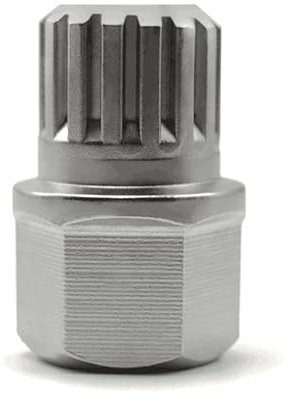 JEUCLEL 11/15PT Wheel Locking Nut Key Compatible with BMW, Wheel Lock Nut Socket Adapter, Anti-Theft Lug Removal Tool, Anti-Theft Screw Remover Hand Repair Tool