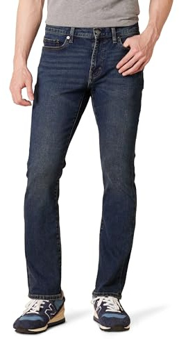 Amazon Essentials Men's Jeans, Slim Fit Stretch, Bootcut - Discontinued Colours