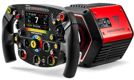 Thrustmaster T818 Ferrari SF1000 Simulator - Volant de course avancé avec technologie Direct Drive pour PC