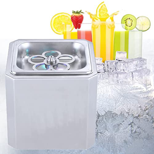 bcomedrag Macchina per Tazze di Ghiaccio da Bar Commerciale, Mini Manufatto A Raffreddamento Rapido, Produttore di Tazze di Ghiaccio, Produzione di Ghiaccio Veloce, Casa Dell'ufficio Dormitorio