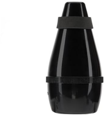 Lightweight Practice Trumpet Mute Silencer，Trumpet Straight Mute (Black)