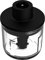 Haier Chopper Jug for Series 5 Hand Blender, Glass Container, Stainless Steel Support Pin, Dishwasher Safe