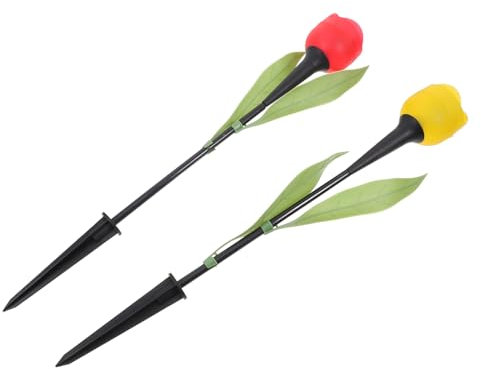 POPETPOP 6 Stk Außenlampe Dekorative Solarleuchten Gartenleuchten Im Freien Solarleuchten Im Freien Für Außen Landschaftslampe Solare Gartenleuchten