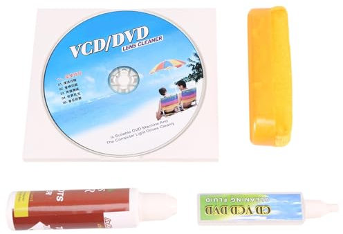 Sirxlevcy R 4-in-1 CD DVD ROM-Spieler Wartung Reinigungsset