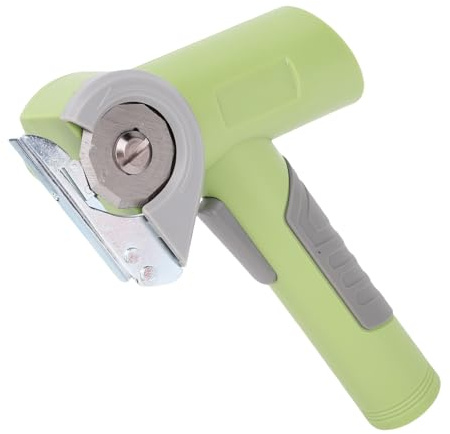 Weytoll Kartonschneider Elektrischer Schere 3,7 V/2,5 Ah, Kabellose Rollschneider mit 2 Schneidklingen für Stoff, Teppich, Leder, Filz