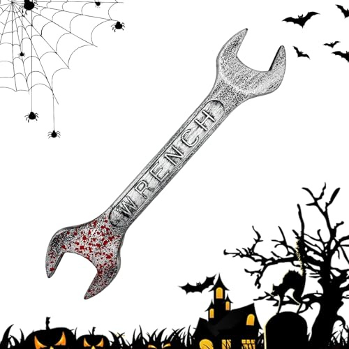 Kostym Skiftnyckel | Falsk Skiftnyckel Halloween Fotoleksaksrekvisita,Användbar Cosplay Kostym Tillbehör, Spökhus Dekoration, för Rollspel, Escape Rooms och Samling