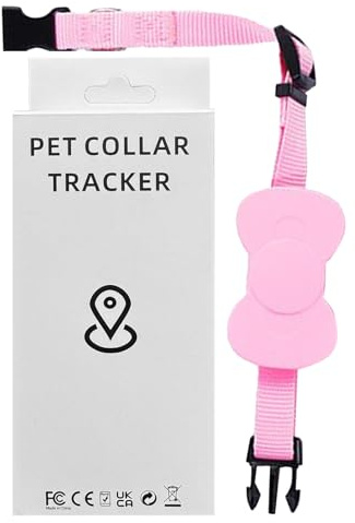 XUQEAYWD GPS Katzenhalsband, intelligentes Halsband für Sicherheit von Haustieren, elektronische Anti-Verlustmarke für Hunde, Kätzchen, Gepäck, Kinder, Schlüsseluhr,