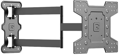 Supporto TV Full Motion, For La Maggior Parte Dei Televisori Da 26-60 Pollici, Fino A 88 Libbre, Con Inclinazione, Rotazione, Estensione Massima 27 Pollici, VESA Massimo 400x400 Mm, Parti Di Ricambio