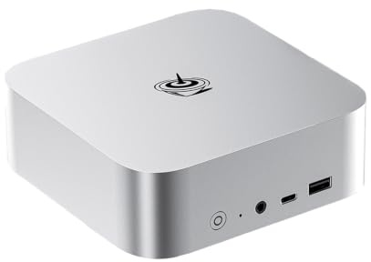 Beelink SER8 Mini PC AMD Ryzen 7 8845HS, 32GB DDR5 1TB SSD, Scheda Grafica Radeon 780M, Mini Computer Triplo Display 4K, Wi-Fi 6, Ethernet 2.5G, USB4, Windows 11 Pro | Scheda Grafica Radeon 780M, Mini Computer con Triplo Schermo 4K, Wi-Fi 6, Ethernet 2.5G, USB 4.0, Windows 11 Pro