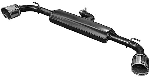 Scarico sportivo Golf 7, silenziatore sportivo, terminale di scarico, impianto di scarico, sportivo, terminale in acciaio inox