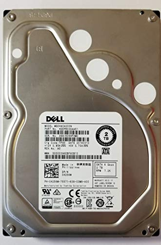 Toshiba 2TB HDD 7.2K RPM 3.5 6Gb/s SATA Disco Duro Modelo: MG04ACA200N DP/N: 4256W