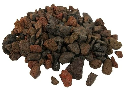 Lavamulch Körnung 8-12mm Lava Schaumlava Lavasteine Eifellava Lavagranulat Splitt Gartenkies Teichkies Dekokies Deko Wegkies Zierkies für Hof und Garten (5)