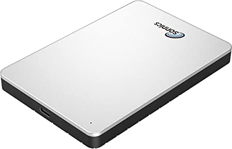 Sonnics 1TB Portable SSD (White) USB 3.1 Compatible with Windows PC, Mac, Smart tv, XBOX ONE & PS4