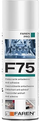 Faren F75, Lubrificante Silicone Antidesivo, Elimina Cigolii, Facilita Inserimento Profili, Ideale per Materie Plastiche e Gomma, 400ml (6)