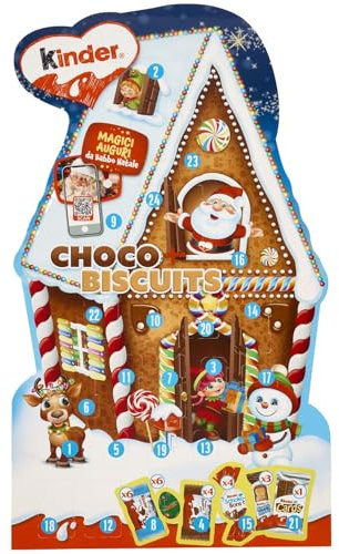 Calendrier de l'Avent Kinder Choco & Biscuit 198 g - Année 2024