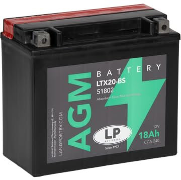 Batería Moto AGM LTX20-BS (12V 18Ah)