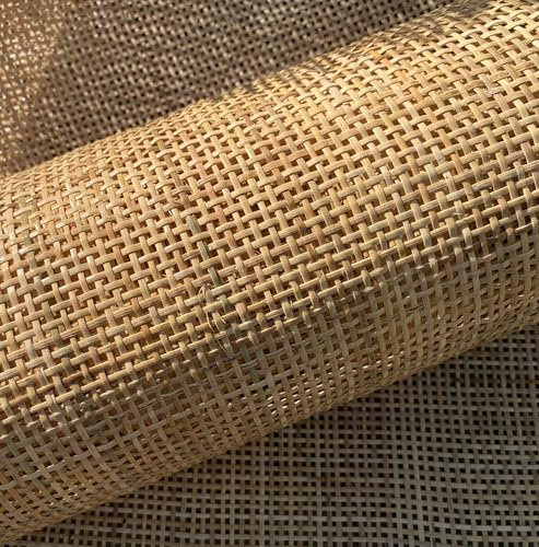 Ratan Rollo Mimbre, 70 x 250 cm Natural Mimbre Rollo, Ratan, Rejilla Mimbre, Mimbre, Silla Ratan, Rattan, Estera de ratán, Ratán Natural para muebles, Tela para Silla, Armario, Decoración del hogar