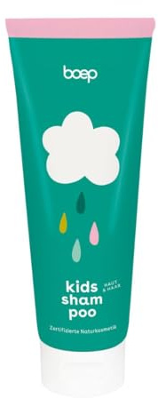 boep Shampoo per bambini | shampoo delicato 2 in 1 e gel doccia per bambini piccoli e grandi | cosmetici naturali certificati (100 ml)