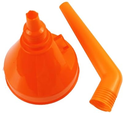 Entonnoir De Carburant | Conception Coudée Entonnoir À Huile Pour Vidange D'huile Avec Filtre | Entonnoir De Ravitaillement Pour Voitures Pour L'eau, La Transmission, Le Changement D'huile