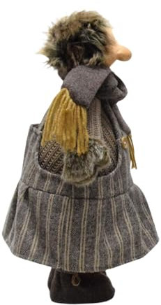 RETUOLWAG Figurine de nains de Noël fonctionnels pour la maison ou le bureau