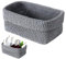 Kleiner Aufbewahrungskorb, Baumwollseil-Aufbewahrungskörbe, Baumwollseilkorb für Regale, kleine Aufbewahrungsbox, Körbe für Geschenke, leer, Organizer für Spielzeug, Hundespielzeug, 21 x 13 x 15 cm