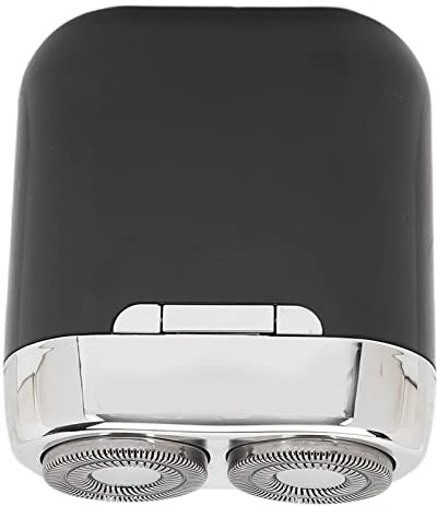 FILFEEL Cortadora de Cabello Eléctrica, Cuchilla de Acero Inoxidable, Cortador Doble, Cortadora de Cabello Lavable y Autopulida con Batería de 300 MAh, para Recortar el y la