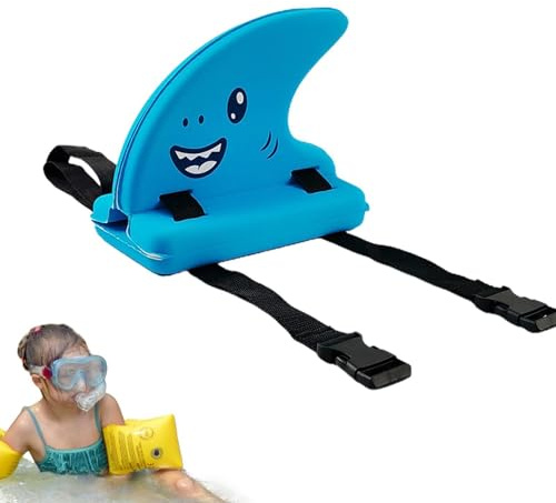 Schwimmhilfe für Kinder, Schwimmtrainer, tragbarer Rückenschwimmer, Sicherheits-Schwimmtrainer mit Riemen für Pool