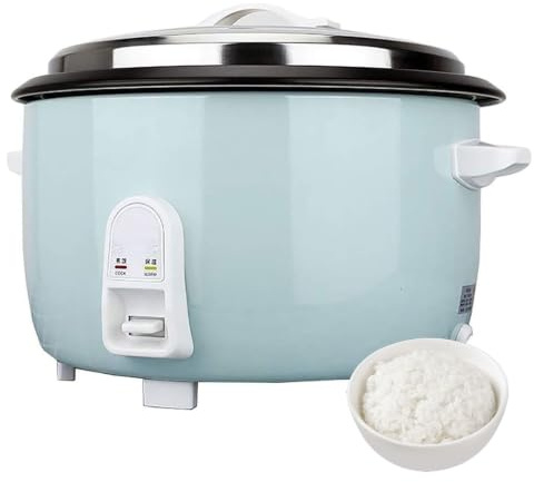 Cuiseur À Riz Électrique, Cuiseur À Riz Commercial de Grande Capacité 8-13L | Cuiseur À Riz Professionnel Avec Cuiseur Vapeur Et Cuve Antiadhésive Durable Et Efficace Pour Cantines Hôtels Écoles(8L)
