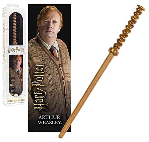 The Noble Collection Potter PVC Zauberstab-Replik Arthur Weasley 30 cm NN6327 Mehrfarbig