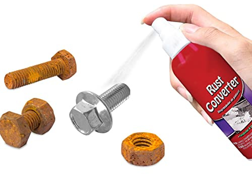 Rostborttagare spray, bilcykel metall rostborttagare, professionell styrka, tar säkert bort och förhindrar rostfläckar i badrum, kök, hushållsapparater, tvätt och utomhus