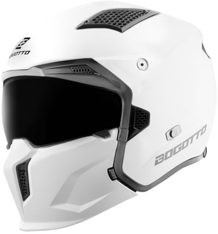 Bogotto Radic Casco, bianco opaco, XS