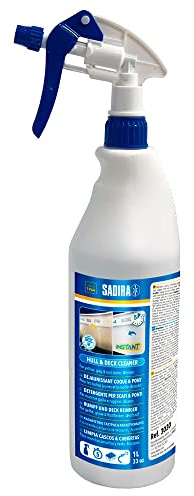 Sadira | Instant Limpia Cascos & Cubiertas | para Manchas Amarillas y óxido. Blanquea.