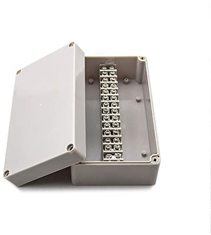 SEIWEI IP66 wasserdichte Anschlussdose, 25 A, 600 V, für den Außenbereich, Kunststoff, wasserdichte Abzweigdose, Netzkabel, externe Hülse, Kupplungsschutzbox, 2 Stück
