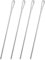 luvtree Set of 4 Stainless Steel 304 Reusable Mixing Spoons - 21.8 cm, Ideal for Stirring Coffee, Cocktails, Milk, Ice Cream, Juice, and Other Beverages - Perfect for Kitchen, Bar, and Party Use
