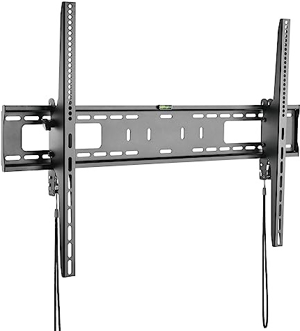 CAVO TV-väggfäste 60-100 tum för skärmar upp till 75 kg, Max VESA 900 x 600 mm lutningsbart TV-monteringsfäste för LCD/LED/Plasma-TV Flat&Curved