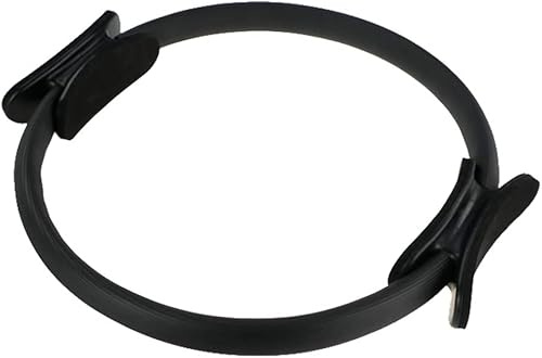 BBOSCH Pilates-Ring, Fitnesskreis, Widerstandstraining, Pilates-Doppelgriff-Ring, Pilates-Widerstandsring, Dual-Grip, magischer Übungskreis, für Toning, Fettverbrennung, Bauchmuskeln, Bein
