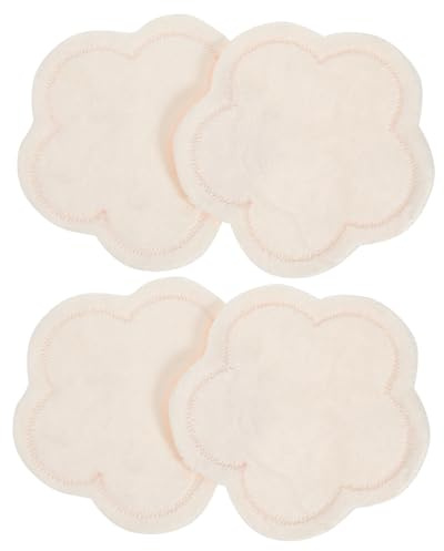FRCOLOR 2paia Coppe Assorbilatte Riutilizzabili in Coppette Assorbilatte Traspiranti Per Perdite Di Latte Coppette Assorbenti Per Allattamento