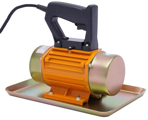 Betonrüttler Elektrischer 250W, Betonverdichter 1.5m Betonrüttler Tragbarer Handheld Beton Betonplattenrüttler Handrüttler Vibrationskraft Rüttelflasche 200KG