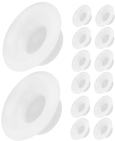 Mikinona 20pcs Silicone Beer Bottle Gaskets Swing Top Bottle Seal Tool Leak Proof Rubber Washers Replacement Caps for Home Brew Sealing