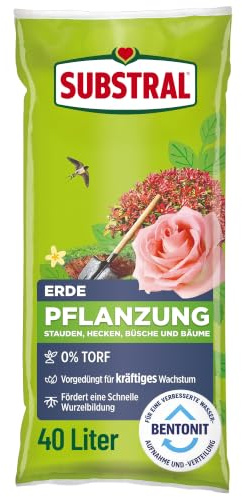 SUBSTRAL® Tierra para plantas sin turba, 40 litros