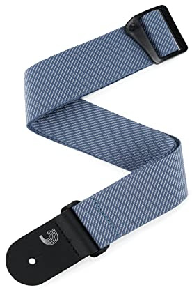 D'Addario Accessories Gitarrrem - Gitarrtillbehör, Classic Tweed - Blå