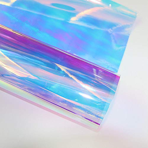 HOHOFILM Colorful Chameleon Window Film Self-Adhesive Decorative Glass One Way Window Tint 54x12