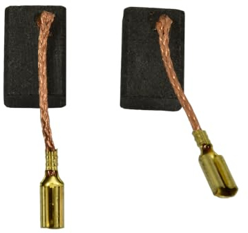 Kampfhausen - Escobillas de carbón para amoladora angular FLEX L 1000 / L 10-10 125/387479 / 6,3 x 10 x 15 mm