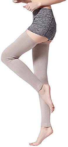 Milya Damen Lange Winter Kaschmir Beinwärmer Stulpen Overknee Gestrickte Strümpfe Legwarmers Beinstulpen Kniestrümpfe
